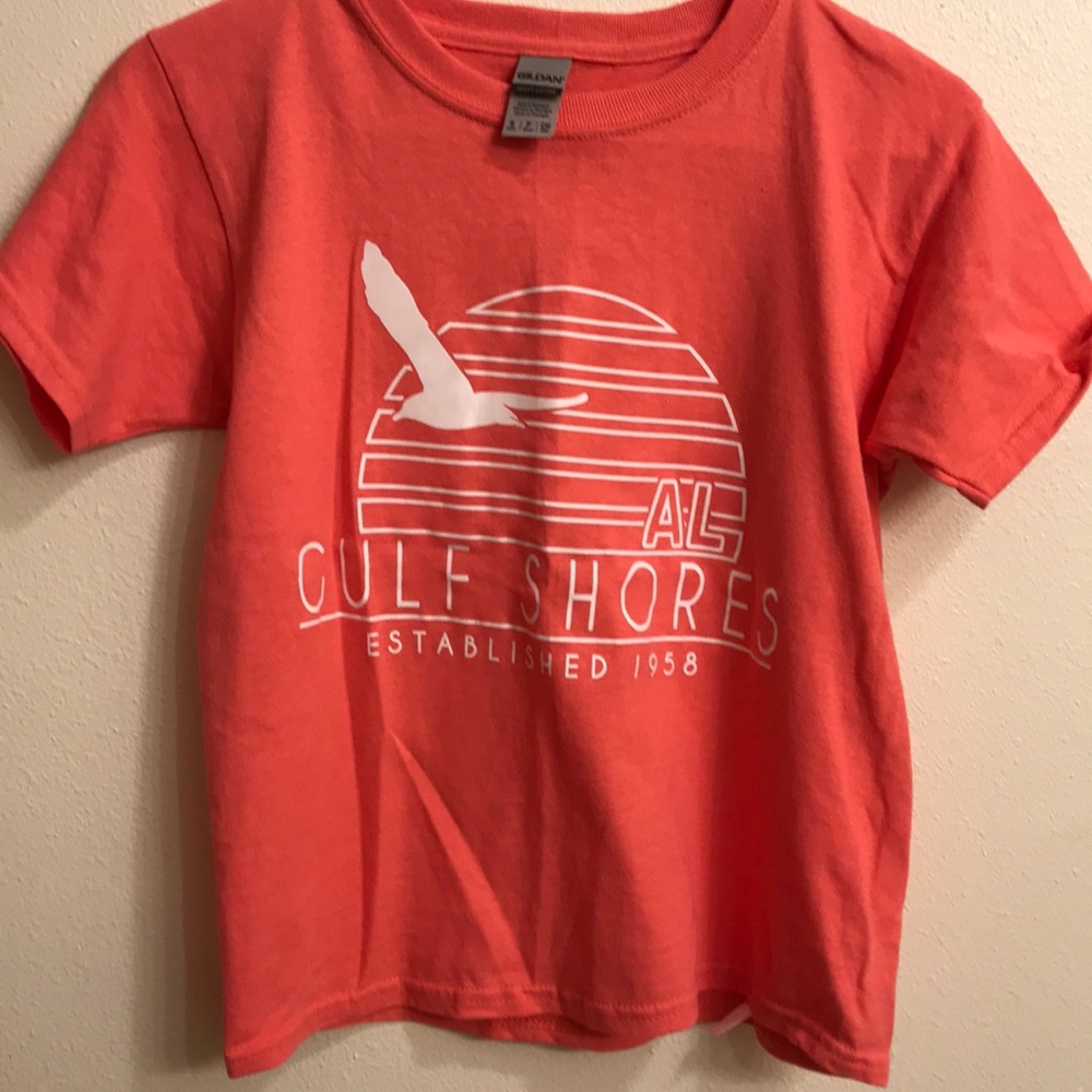 Coral Gulf Shores Tshirt